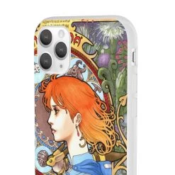 Nausicaa Portrait Art IPhone Cases -Ghibli Shop 62581 637