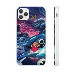 Ponyo 2008 Illustration IPhone Cases -Ghibli Shop 62581 651