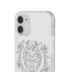 Princess Mononoke Mask In Black And White IPhone Cases 29 Princess Mononoke Mask In Black And White IPhone Cases -Ghibli Shop 68165 10 1