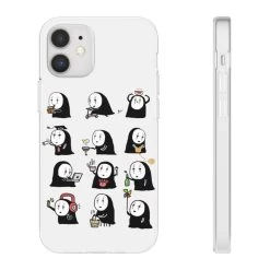 Cute No Face Kaonashi Collection IPhone Cases -Ghibli Shop 68165 117