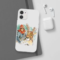 Princess Mononoke – Ashitaka Water Color IPhone Cases -Ghibli Shop 68165 2 4