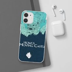 Howl’s Moving Castle Blue Tone Art IPhone Cases -Ghibli Shop 68165 209