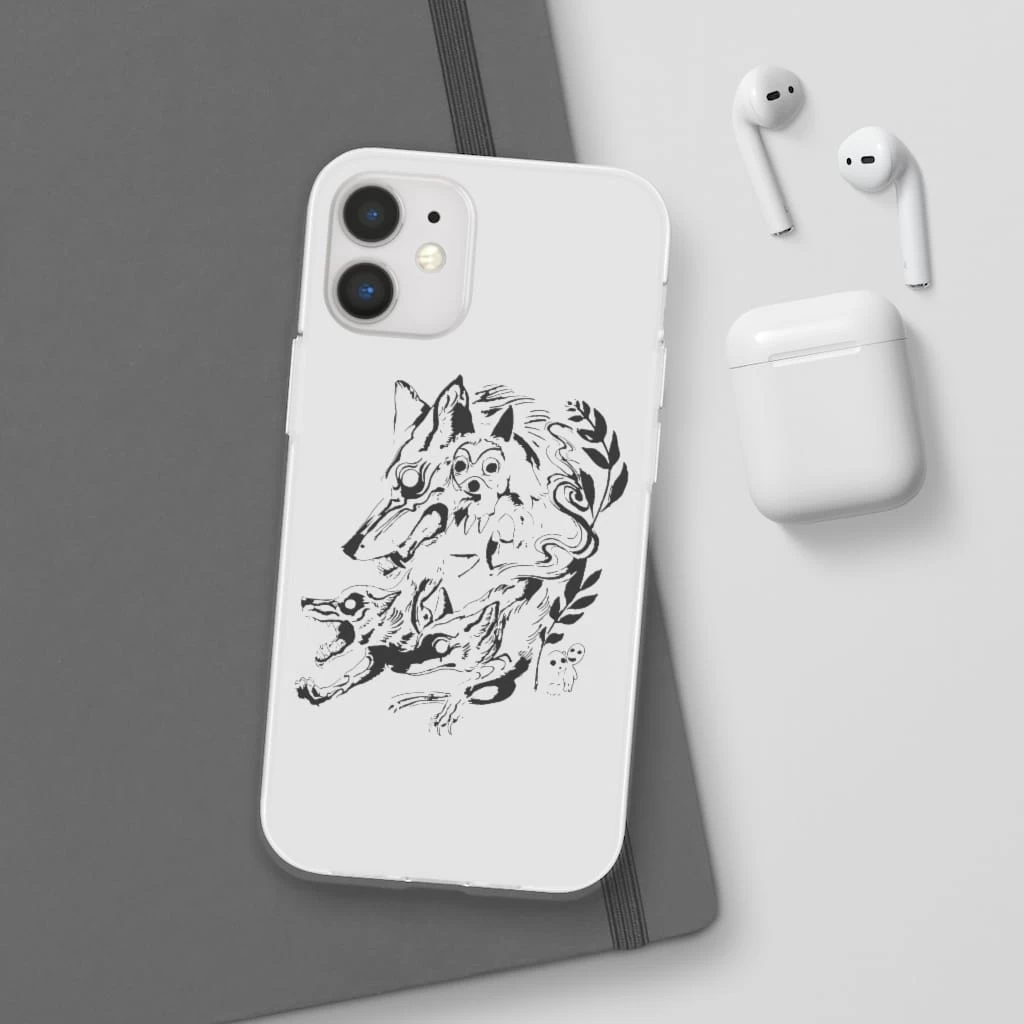 Princess Mononoke And The Wolf Creative Art IPhone Cases 11 Princess Mononoke And The Wolf Creative Art IPhone Cases - Image 9