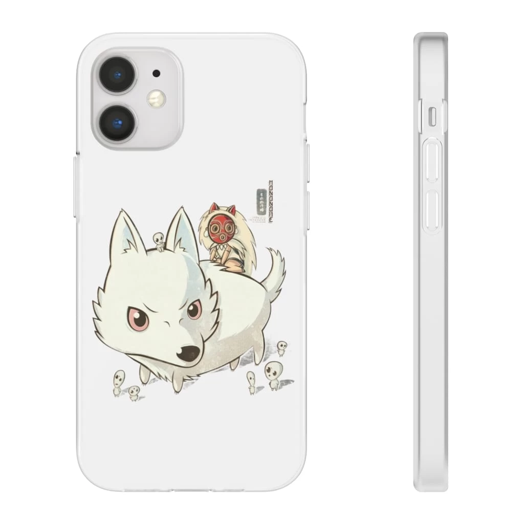 Princess Mononoke And The Wolf Cute Chibi Version IPhone Cases 9 Princess Mononoke And The Wolf Cute Chibi Version IPhone Cases - Image 7