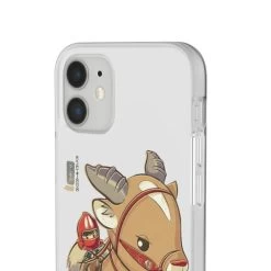 Princess Mononoke Ashitaka And Yakul Chibi IPhone Cases -Ghibli Shop 68165 25