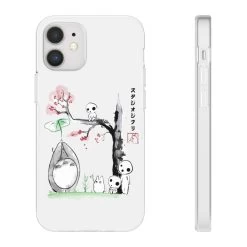Totoro And The Tree Spirits IPhone Cases -Ghibli Shop 68165 270