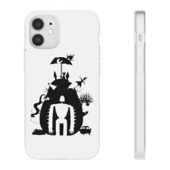 Studio Ghibli Black & White Art Compilation IPhone Cases 28 Studio Ghibli Black & White Art Compilation IPhone Cases -Ghibli Shop 68165 3 1