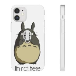 Totoro I’m Not Here IPhone Cases -Ghibli Shop 68165 3 6