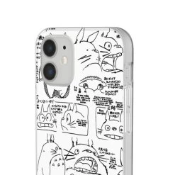 Totoro Original Character Sketch IPhone Cases -Ghibli Shop 68165 34