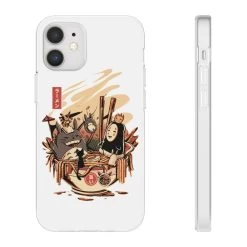 Totoro And No Face Ramen Bath IPhone Cases -Ghibli Shop 68165 36 2