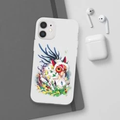 Princess Mononoke Colorful Portrait IPhone Cases -Ghibli Shop 68165 389