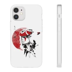 Princess Mononoke And The Red Moon IPhone Cases -Ghibli Shop 68165 408