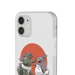 Totoro Vs Godzilla Sumo IPhone Cases -Ghibli Shop 68165 457