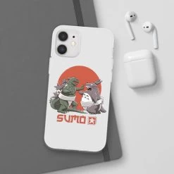 Totoro Vs Godzilla Sumo IPhone Cases -Ghibli Shop 68165 458