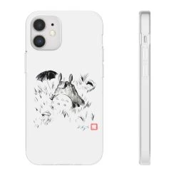 Totoro And The Girls Ink Painting IPhone Cases 28 Totoro And The Girls Ink Painting IPhone Cases -Ghibli Shop 68165 54 2