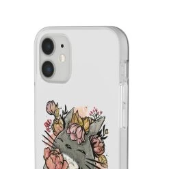 Totoro By The Flowers IPhone Cases -Ghibli Shop 68165 541
