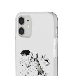 Totoro And The Girls Ink Painting IPhone Cases 29 Totoro And The Girls Ink Painting IPhone Cases -Ghibli Shop 68165 55 2