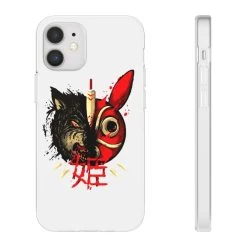 Princess Mononoke Mask & Wolf IPhone Cases -Ghibli Shop 68165 6 2