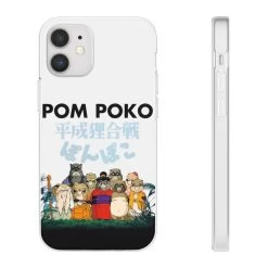 Pom Poko Poster Japanese IPhone Cases -Ghibli Shop 68165 612