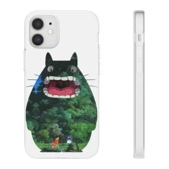 Totoro Jungle Color Cutout IPhone Cases -Ghibli Shop 68165 615