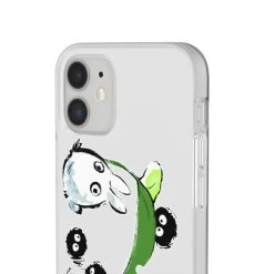 Mini Totoro And The Soot Balls IPhone Cases -Ghibli Shop 68165 619