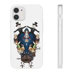 Howl’s Moving Castle Characters Mirror IPhone Cases -Ghibli Shop 68165 621