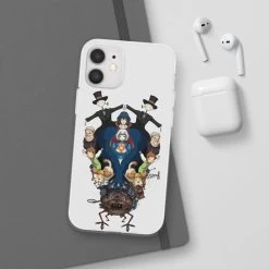 Howl’s Moving Castle Characters Mirror IPhone Cases -Ghibli Shop 68165 623