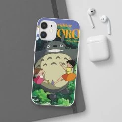My Neighbor Totoro On The Tree IPhone Cases -Ghibli Shop 68165 632