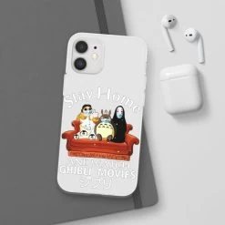 Stay Home And Watch Ghibli Movie IPhone Cases -Ghibli Shop 68165 635