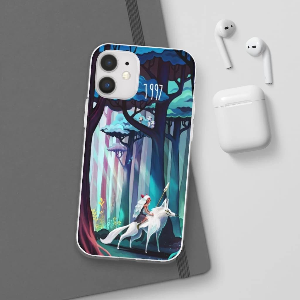 Princess Mononoke 1997 Illustration IPhone Cases 11 Princess Mononoke 1997 Illustration IPhone Cases - Image 9