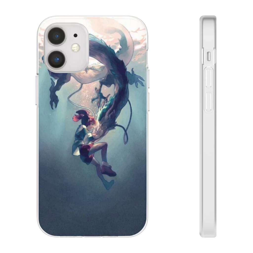Spirited Away – Chihiro And Haku Under The Water IPhone Cases 9 Spirited Away – Chihiro And Haku Under The Water IPhone Cases - Image 7
