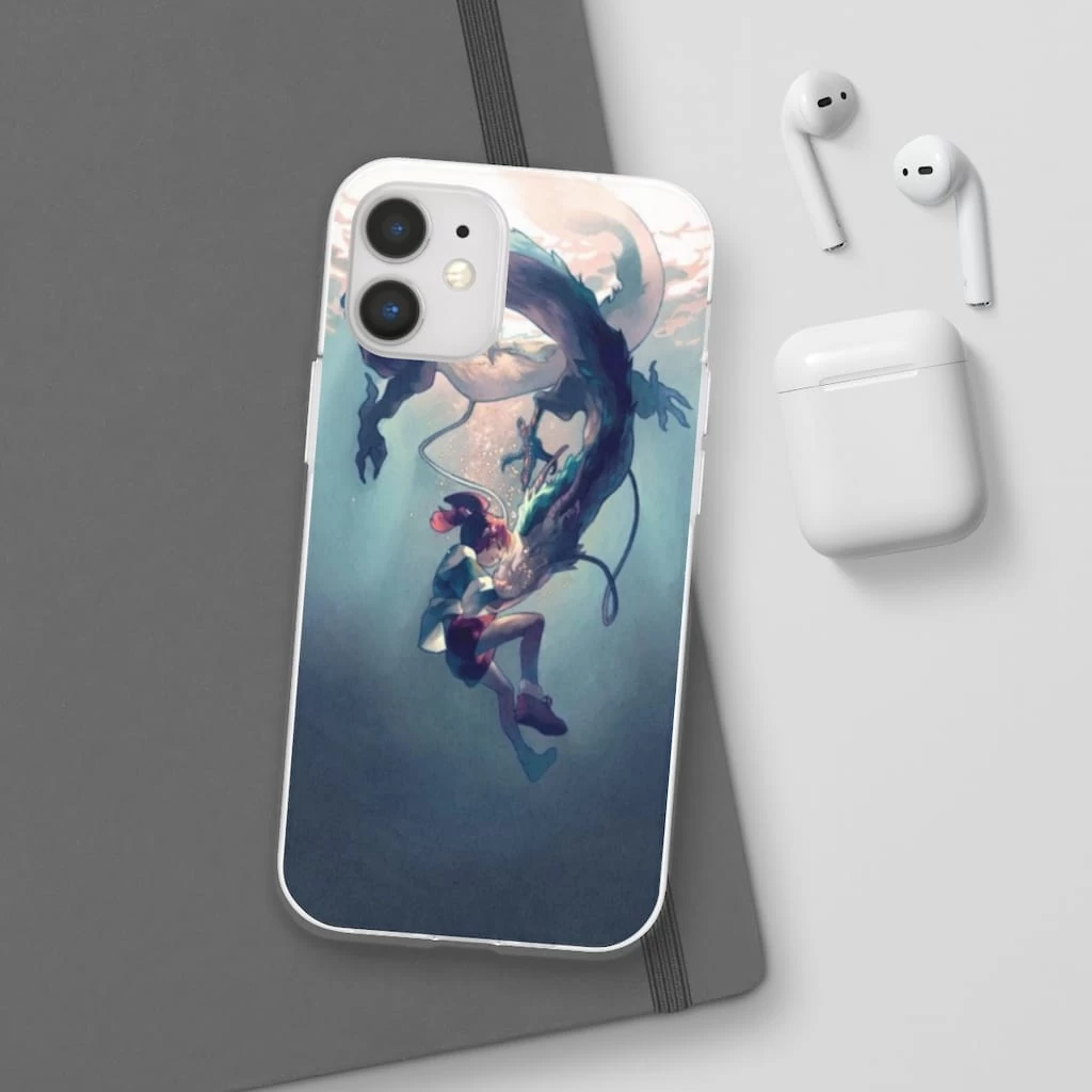 Spirited Away – Chihiro And Haku Under The Water IPhone Cases 11 Spirited Away – Chihiro And Haku Under The Water IPhone Cases - Image 9