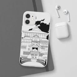 Spirited Away Bathhouse Illustrated Graphic IPhone Cases -Ghibli Shop 68165 761