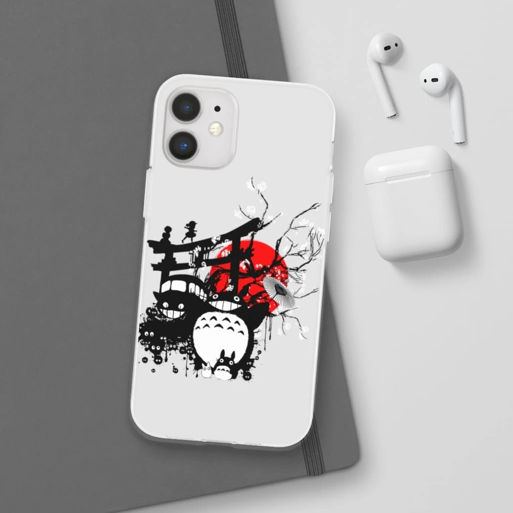 Totoro And Friends By The Red Moon IPhone Cases 11 Totoro And Friends By The Red Moon IPhone Cases - Image 9
