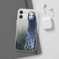 Spirited Away No Face Kaonashi 8bit IPhone Cases -Ghibli Shop 68165 83 1