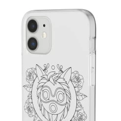 Princess Mononoke Mask In Black And White IPhone Cases 26 Princess Mononoke Mask In Black And White IPhone Cases -Ghibli Shop 68166 10 1