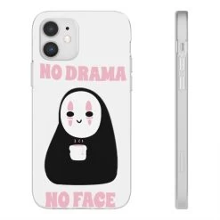 No Drama, No Face IPhone Cases -Ghibli Shop 68166 159