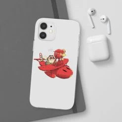 Porco Rosso Chibi IPhone Cases -Ghibli Shop 68166 206 1