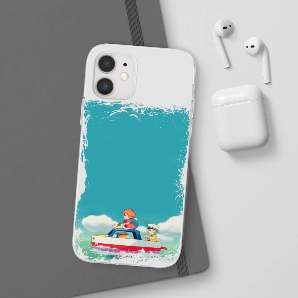 Ponyo And Sosuke On Boat IPhone Cases 8 Ponyo And Sosuke On Boat IPhone Cases - Image 6
