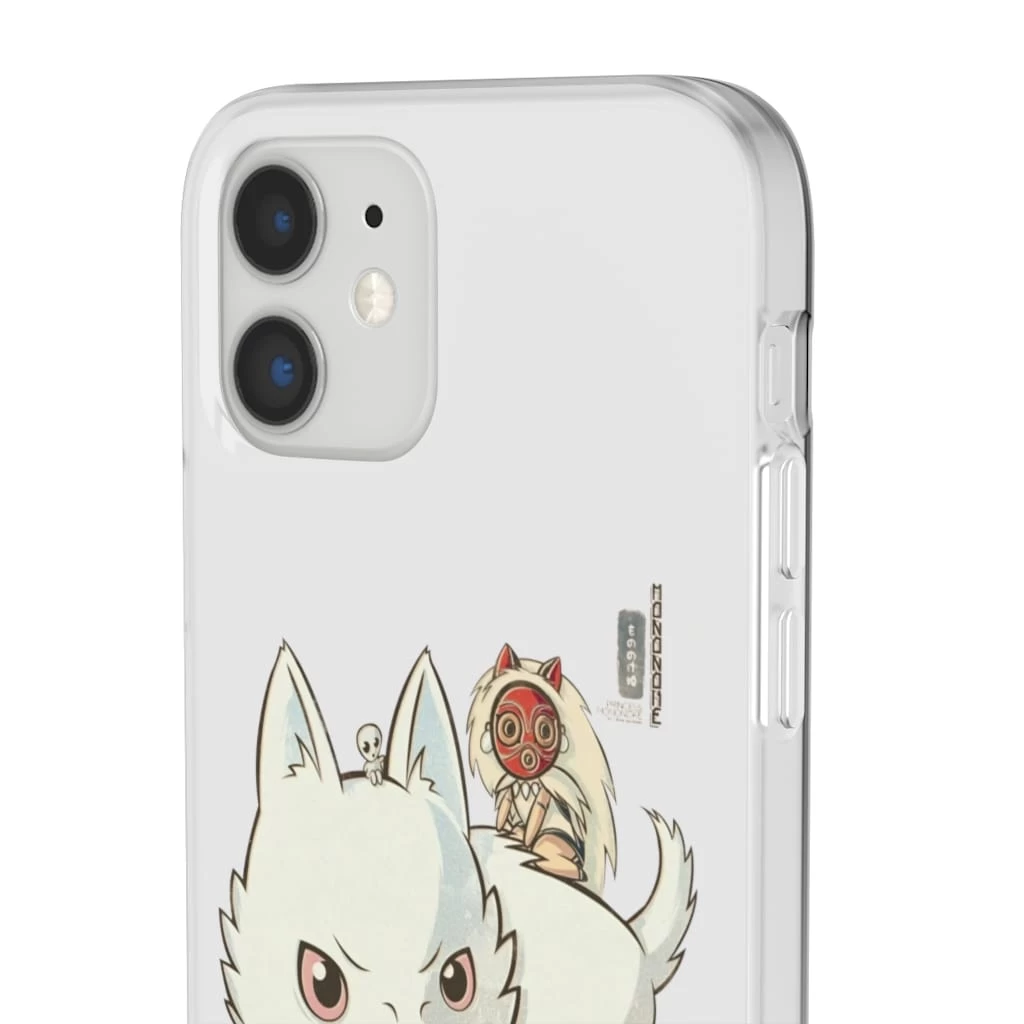 Princess Mononoke And The Wolf Cute Chibi Version IPhone Cases 7 Princess Mononoke And The Wolf Cute Chibi Version IPhone Cases - Image 5