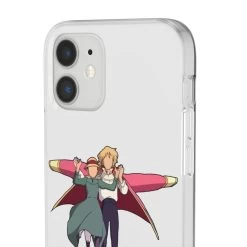 Howl’s Moving Castle – Howl And Sophie Running Classic IPhone Cases -Ghibli Shop 68166 25 3