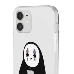 Cute No Face Kaonashi Drinking Hot Tea IPhone Cases -Ghibli Shop 68166 313
