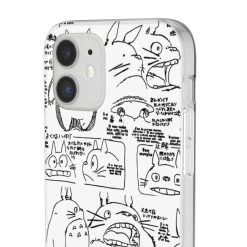 Totoro Original Character Sketch IPhone Cases -Ghibli Shop 68166 34 1