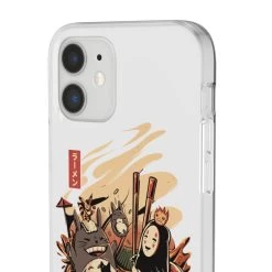 Totoro And No Face Ramen Bath IPhone Cases -Ghibli Shop 68166 37 2