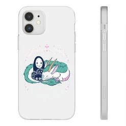 Spirited Away – No Face And Haku Dragon IPhone Cases -Ghibli Shop 68166 38