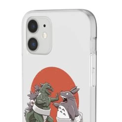 Totoro Vs Godzilla Sumo IPhone Cases -Ghibli Shop 68166 459