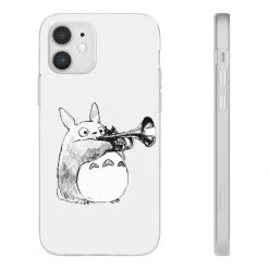 Totoro And The Trumpet IPhone Cases -Ghibli Shop 68166 51 1