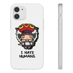 Princess Mononoke Chibi – I Hate Humans IPhone Cases -Ghibli Shop 68166 521