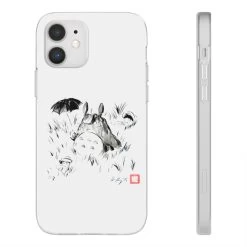Totoro And The Girls Ink Painting IPhone Cases 25 Totoro And The Girls Ink Painting IPhone Cases -Ghibli Shop 68166 54 3