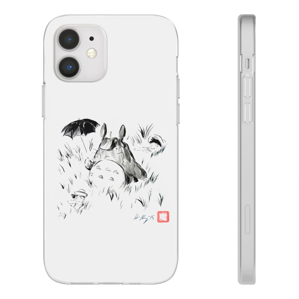 Totoro And The Girls Ink Painting IPhone Cases 6 Totoro And The Girls Ink Painting IPhone Cases - Image 4